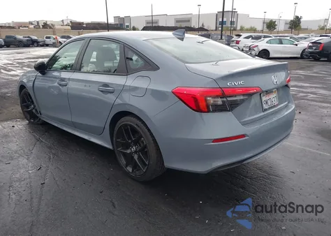 2024 Honda Civic Sport from USA, damaged, VIN 2HGFE2F50RH566681